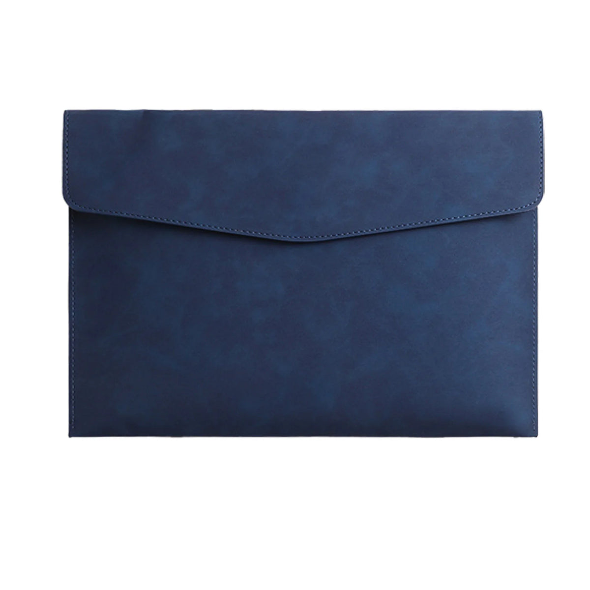 A4 Leather Document Folder, Thick Waterproof Portfolio Envelope, Snap Button File Bag, Large Capacity Business Portfolio Pouch for Contracts, Invoices & Paper Storage, Portable Office Document Holder