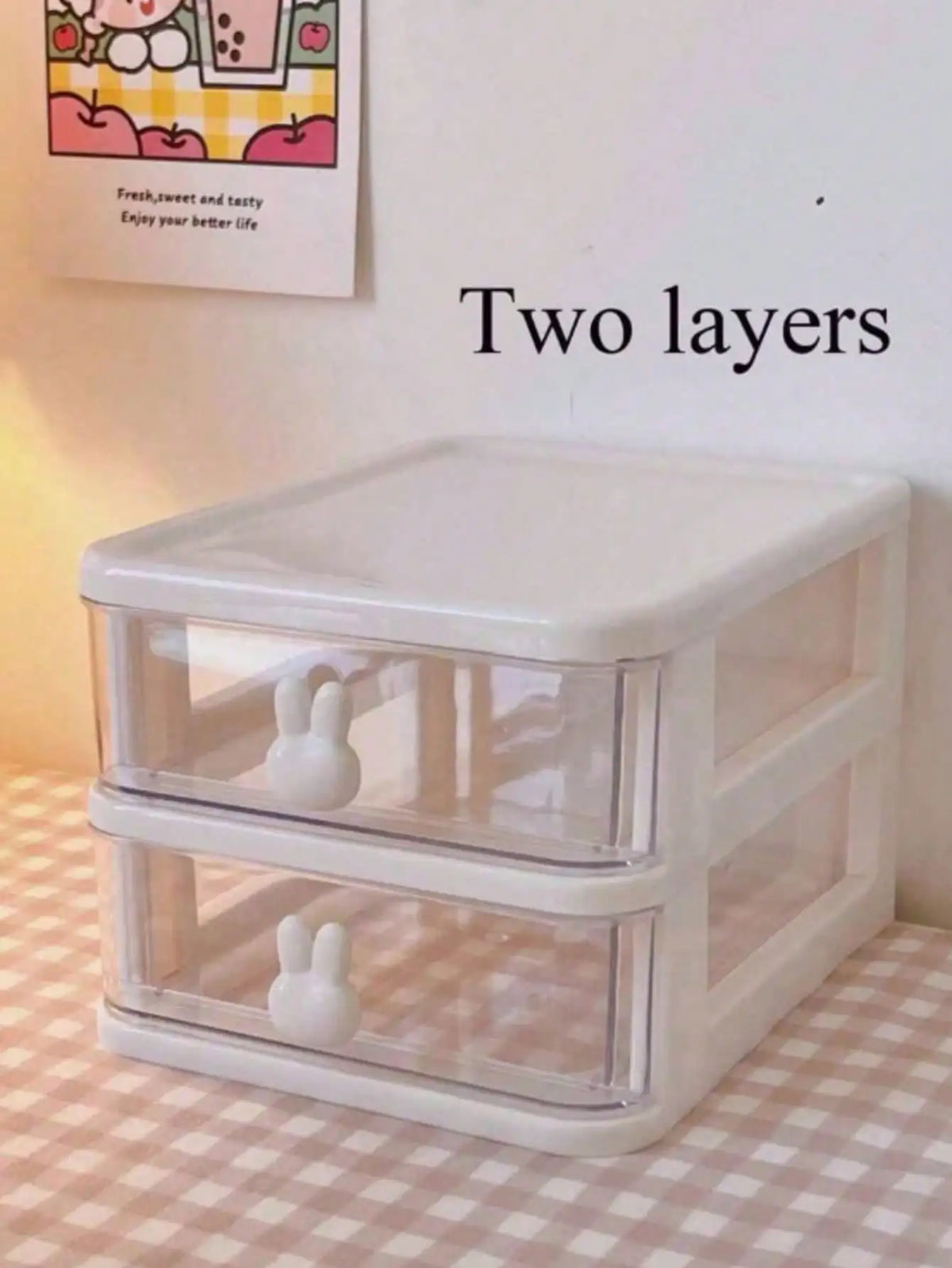 Multi-Layer Drawer Storage Box, Jewelry Storage Box, Accessory Box, Jewelry Display Box, Desktop Drawer Storage Box, Stackable, Dustproof And Anti-Oxidation Multifunctional Jewelry Box, Detachable, Large Capacity