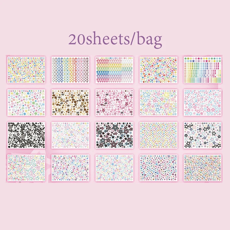 Creative Sticker Book, DIY Decorative Stickers for Journaling, Scrapbooking and Picture Book Decoration