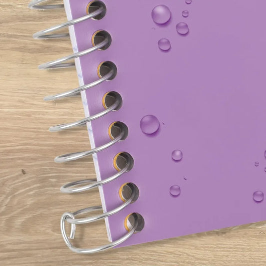 Notebook, 2 Subject, College Ruled, 6" x 9.5", Amethyst Purple