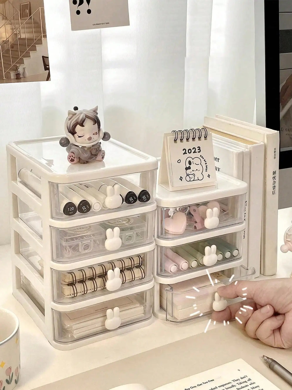 Multi-Layer Drawer Storage Box, Jewelry Storage Box, Accessory Box, Jewelry Display Box, Desktop Drawer Storage Box, Stackable, Dustproof And Anti-Oxidation Multifunctional Jewelry Box, Detachable, Large Capacity