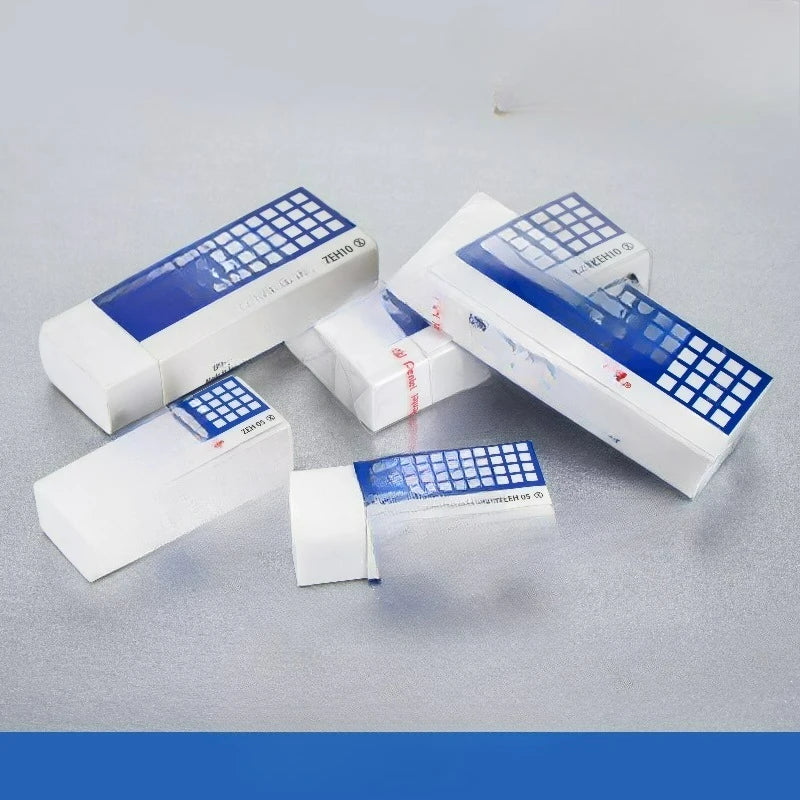 Hi-Polymer, Large, White, Block Eraser, Latex Free, 3 Pack