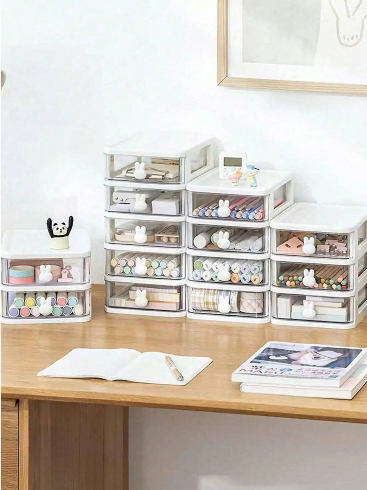 Multi-Layer Drawer Storage Box, Jewelry Storage Box, Accessory Box, Jewelry Display Box, Desktop Drawer Storage Box, Stackable, Dustproof And Anti-Oxidation Multifunctional Jewelry Box, Detachable, Large Capacity