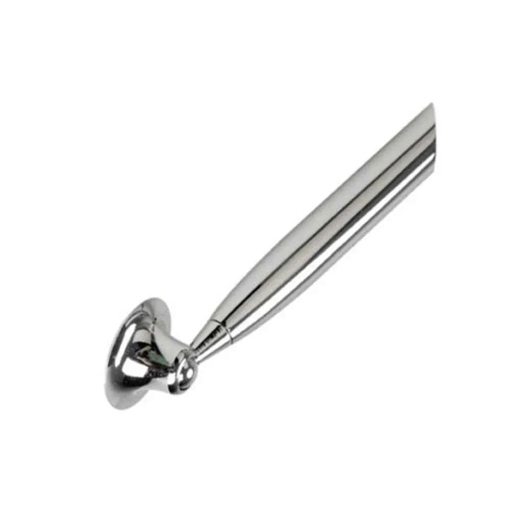 1PCS Desktop Metal Pen Pencil Holder Ball Point Swivel Stand Funnel Foundation Silver Gold As Gift Office Supplies