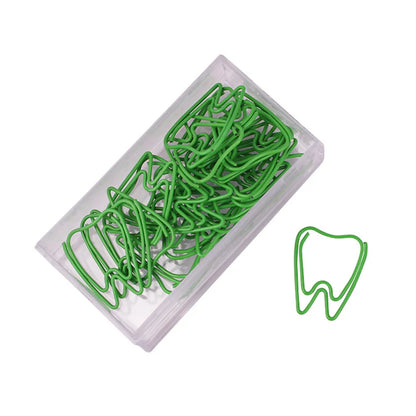20Pcs/Box Cute Duck Animal Metal Bookmark Paper Clips For Book Marker Binder Photo Memo Clip Stationery School Supplies