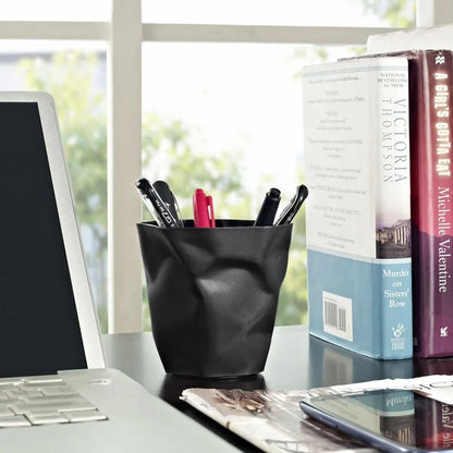 Plastic Pencil Holder in Black