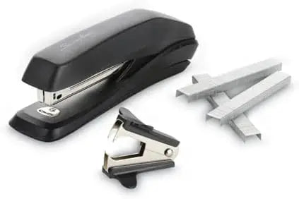 Stapler Set 20 Sheet, Jam Free, 5000 Staples & Remover, Black