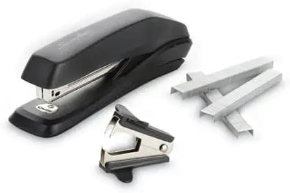 Stapler Set 20 Sheet, Jam Free, 5000 Staples & Remover, Black