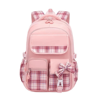 Backpack for Student With Multiple Pockets, Large Capacity, Breathable And Lightweight Schoolbag With Reflective Strips
