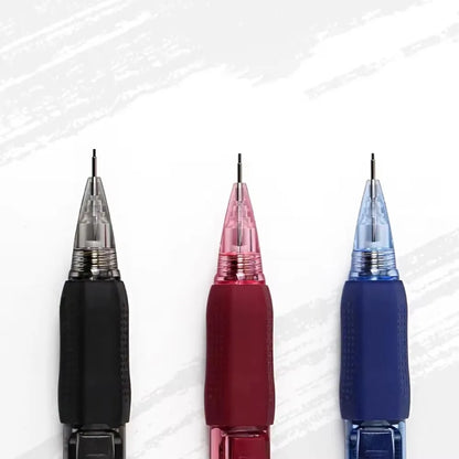 2Pcs Pentel PD255 Mechanical Pencils 0.5mm Side Extrusion Lead Eraser Head Retractable Classic Cute School Supplies Stationery Drawing Pencil Set