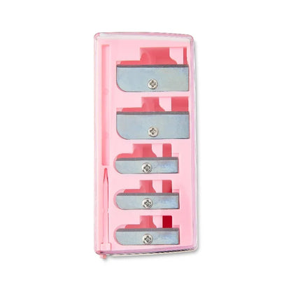 5 Hole Pencil Sharpener, Pink, 1 Count