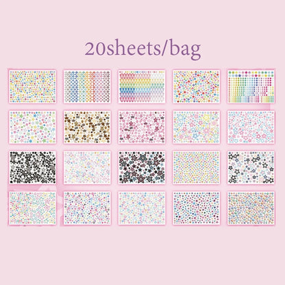 Creative Sticker Book, DIY Decorative Stickers for Journaling, Scrapbooking and Picture Book Decoration