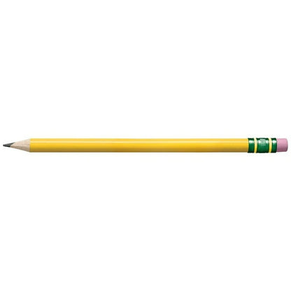 My First Pencils, Presharpened, #2 HB .4mm Lead, Yellow, 2 Count