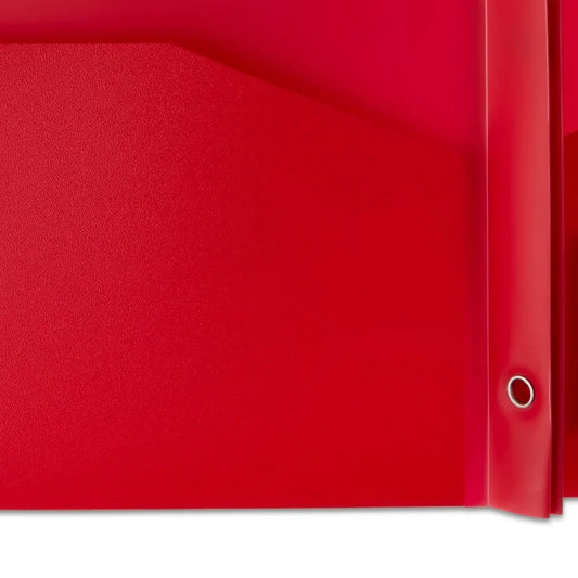 3-Prong 2-Pocket Poly Folder, Red