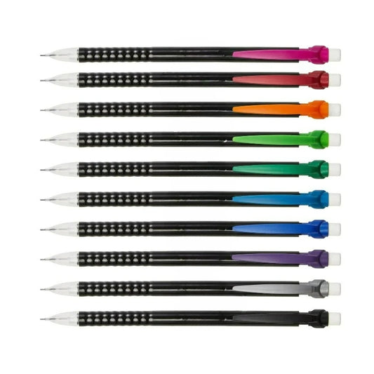 Mechanical Pencils,  Classic #2 Pencil, Assorted Colors, 0.7mm, 24 Count