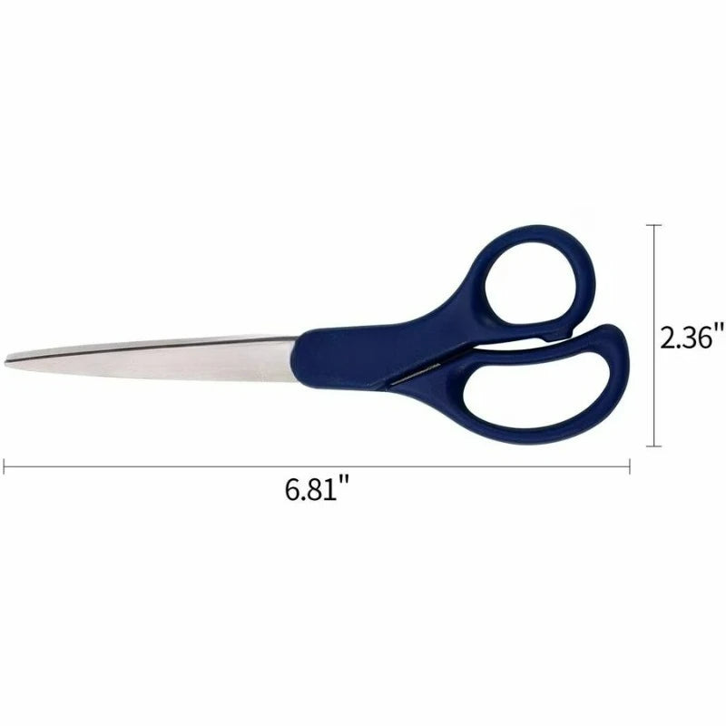 7" Kids Straight Scissors, 1 Each, Blue