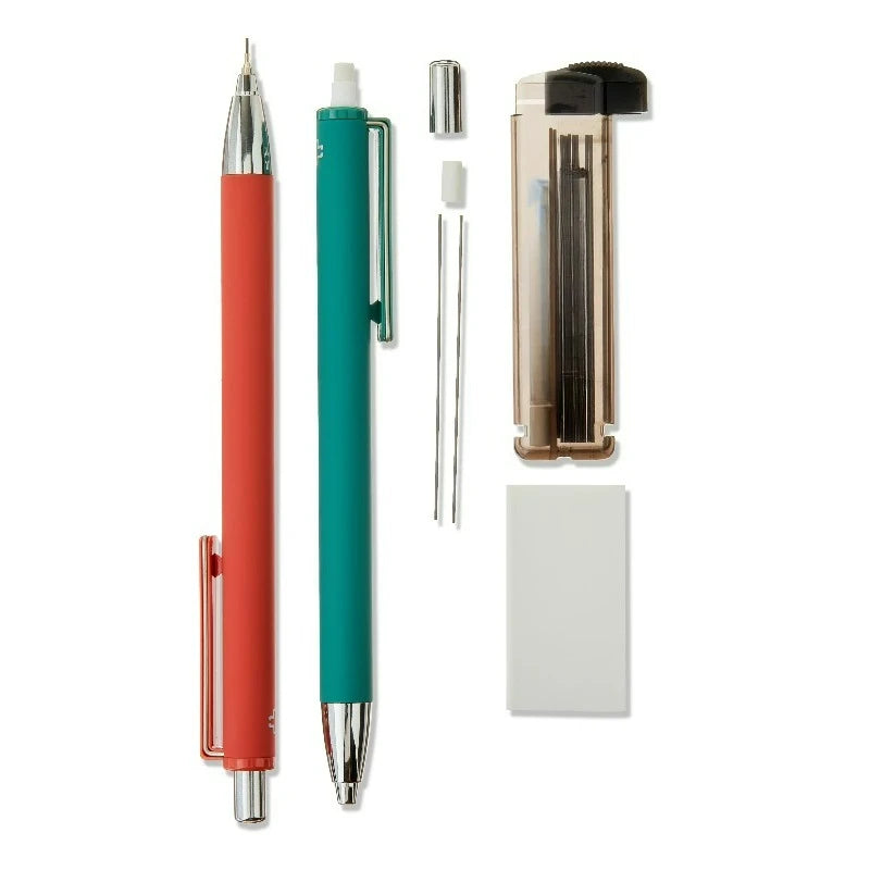 5 Count 0.7mm Mechanical Pencil Kit with Storage Case