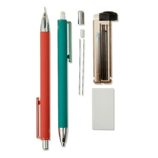 5 Count 0.7mm Mechanical Pencil Kit with Storage Case