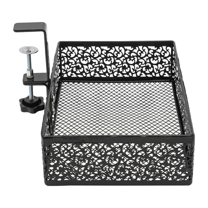 Under Desk Storage Organizer 360° Rotatable Under Desk Organizer  2kg/4.41lbs 11*7.1*2.8in