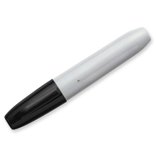 Permanent Markers, Chisel Tip, Black, 2 Count