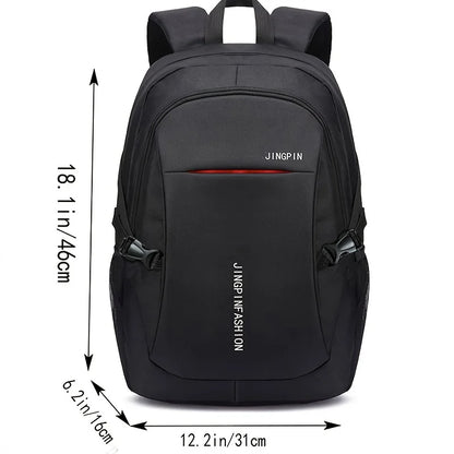 Men's Backpacks Oxford Waterproof Rucksack Business, Computer Bag, Casual Travel Backpack, High School Student Schoolbag