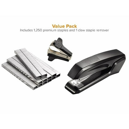 Ascend™ Stapler Value Pack - Built in Remover - Staple Storage