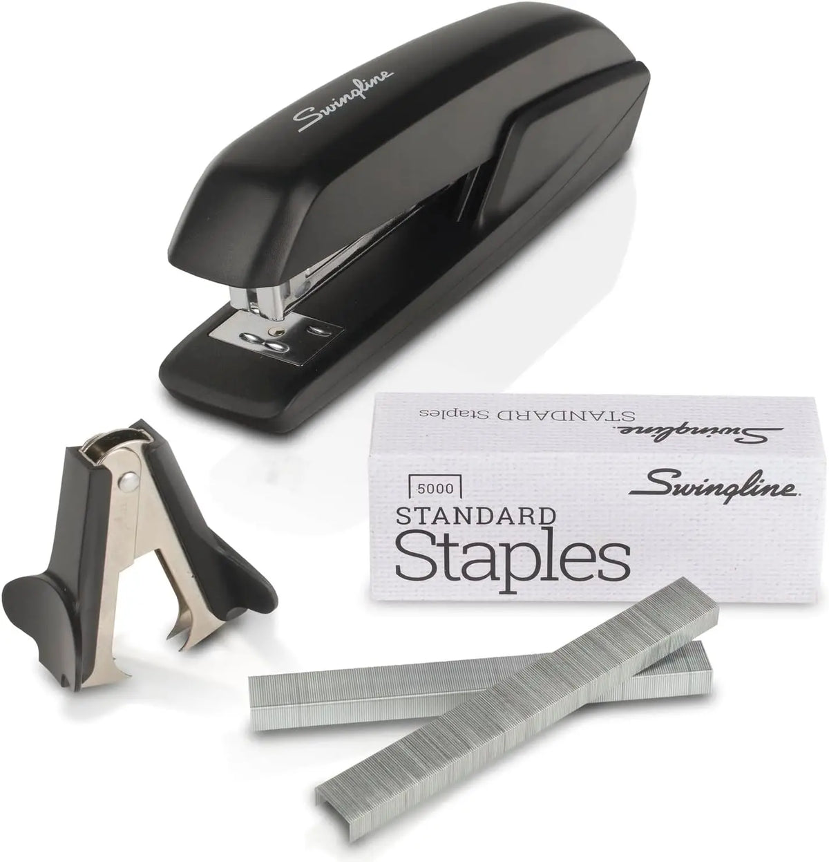 Stapler Set 20 Sheet, Jam Free, 5000 Staples & Remover, Black