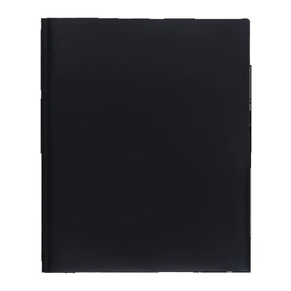 3-Prong Poly Folder, Black