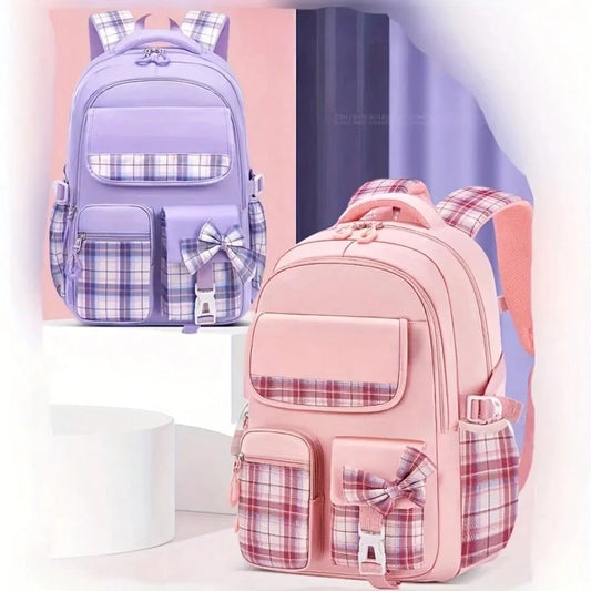 Backpack for Student With Multiple Pockets, Large Capacity, Breathable And Lightweight Schoolbag With Reflective Strips