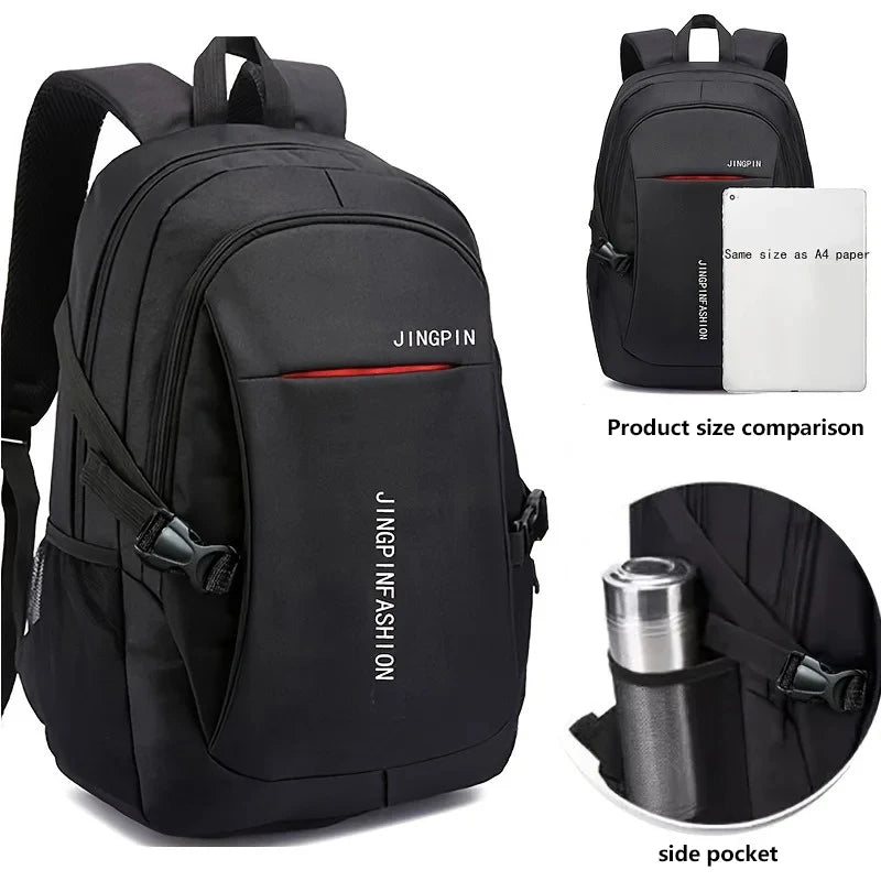 Men's Backpacks Oxford Waterproof Rucksack Business, Computer Bag, Casual Travel Backpack, High School Student Schoolbag
