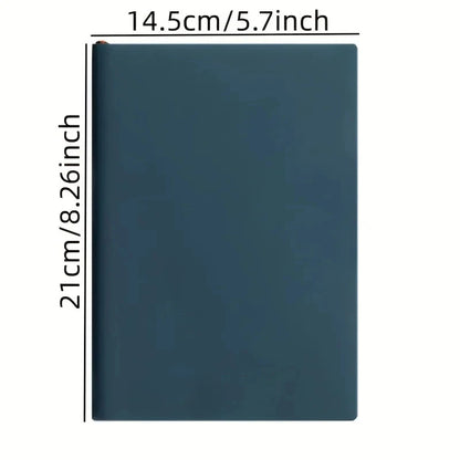 A5 PU Leather Softcover Notebook , Waterproof Journal for Writing Diary, Cute Travel Note Taking Planner for Office School Supplies, Gift for Women Men