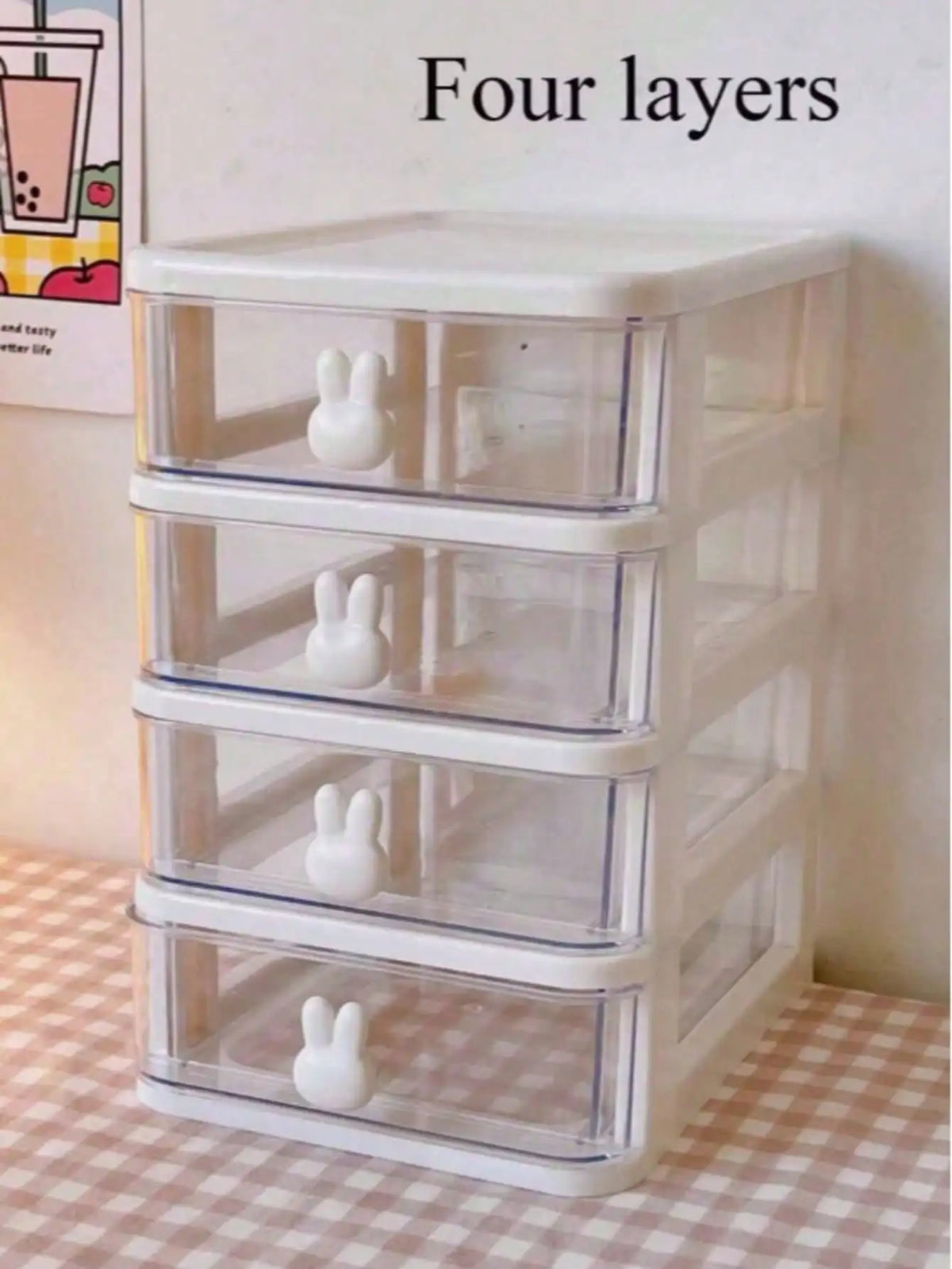 Multi-Layer Drawer Storage Box, Jewelry Storage Box, Accessory Box, Jewelry Display Box, Desktop Drawer Storage Box, Stackable, Dustproof And Anti-Oxidation Multifunctional Jewelry Box, Detachable, Large Capacity