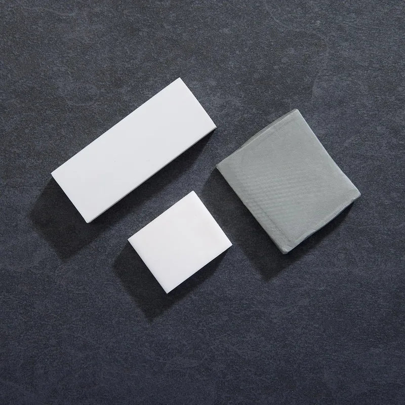 Assorted Erasers, Set of 3,Color Gray