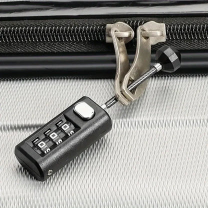 2Pcs/Lot Mini Lock Resettable Coded Lock Backpack Zipper Lock Luggage Padlock Dormitory Cabinet Lock 3 Digit Password Lock